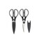 Core Kitchen Set of 2 Kitchen Shears with Sheaths - Onyx 32321 - alternate 2
